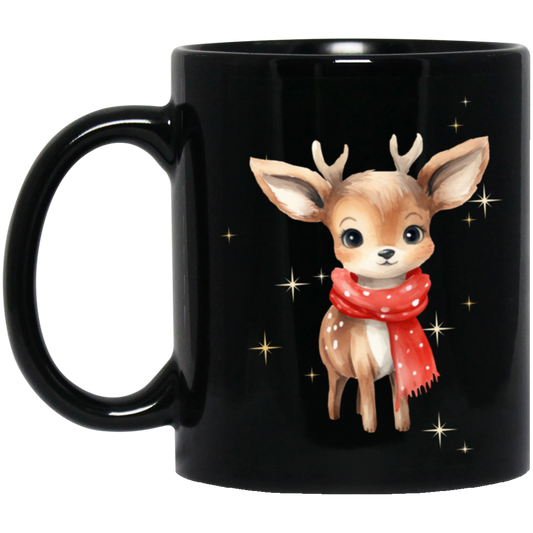 Christmas Mug Vintage Reindeer