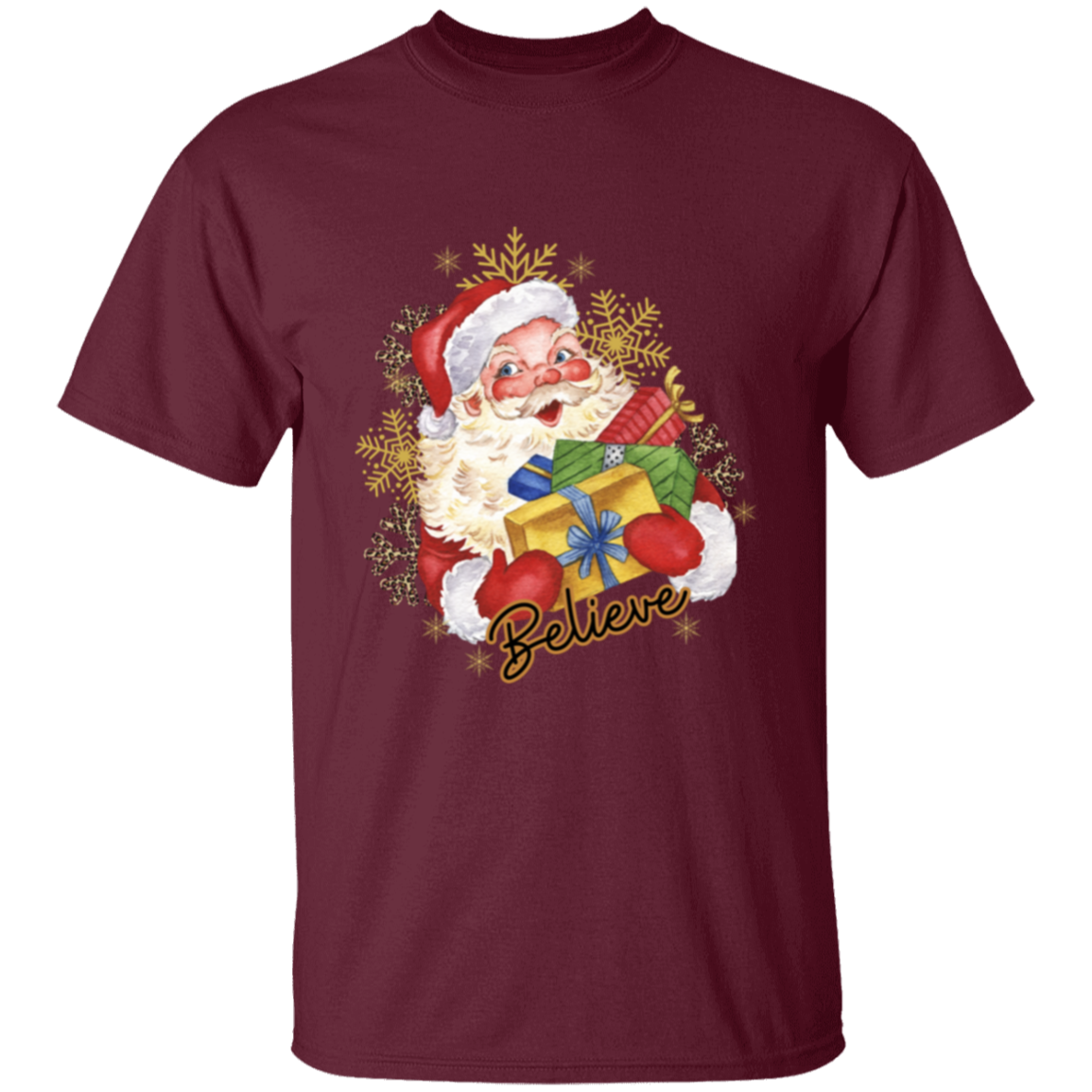 Believe Christmas Santa T-Shirt Unisex