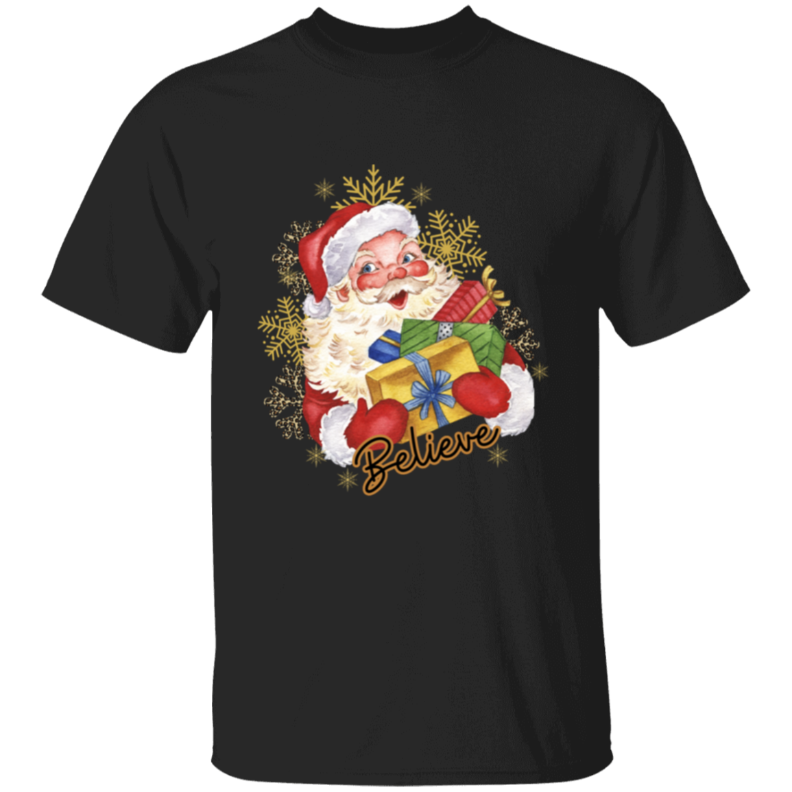 Believe Christmas Santa T-Shirt Unisex