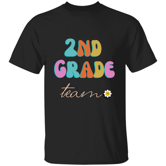 2nd Grade Team Teacher Aide Staff Adult Tshirt