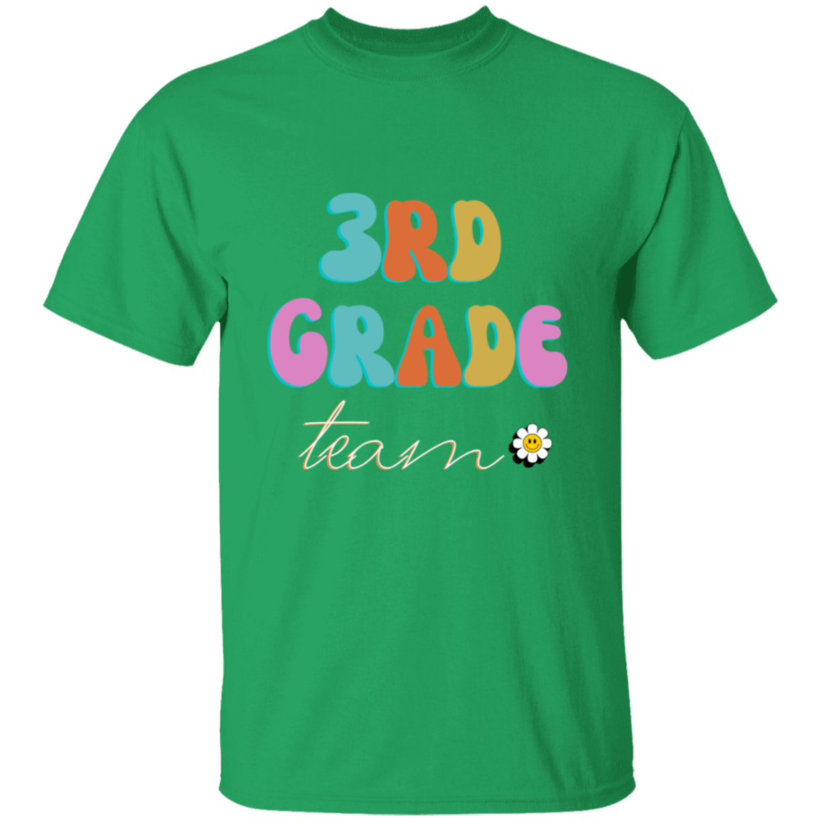 3rd Grade Team Teacher Aide Staff Adult Tshirt