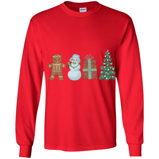 Christmas Favorite Things Youth LS T-Shirt