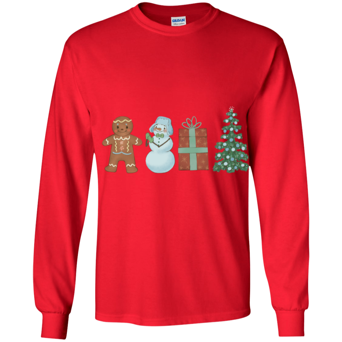 Christmas Favorite Things Youth LS T-Shirt