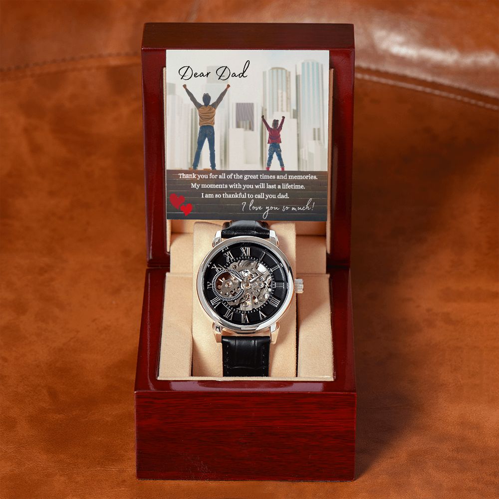 To My Dad Gift Watch | Thankful to Call You Dad | Father's Day, Birthday, Christmas