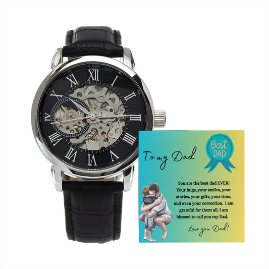 To My Dad Gift Watch | Best Dad Ever | Father's Day, Birthday, Christmas