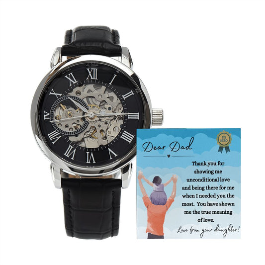 To My Dad Gift Watch | From Your Daughter | Father's Day, Birthday, Christmas