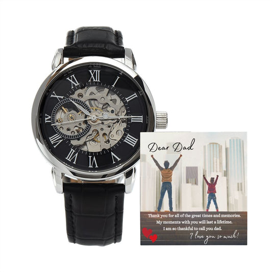 To My Dad Gift Watch | Thankful to Call You Dad | Father's Day, Birthday, Christmas